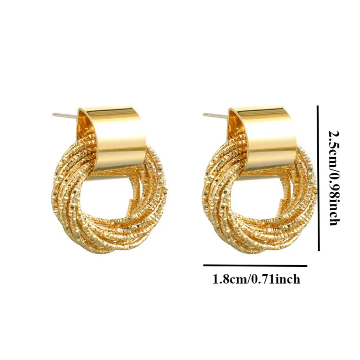 Thread Fashion Trend Luxury Earrings